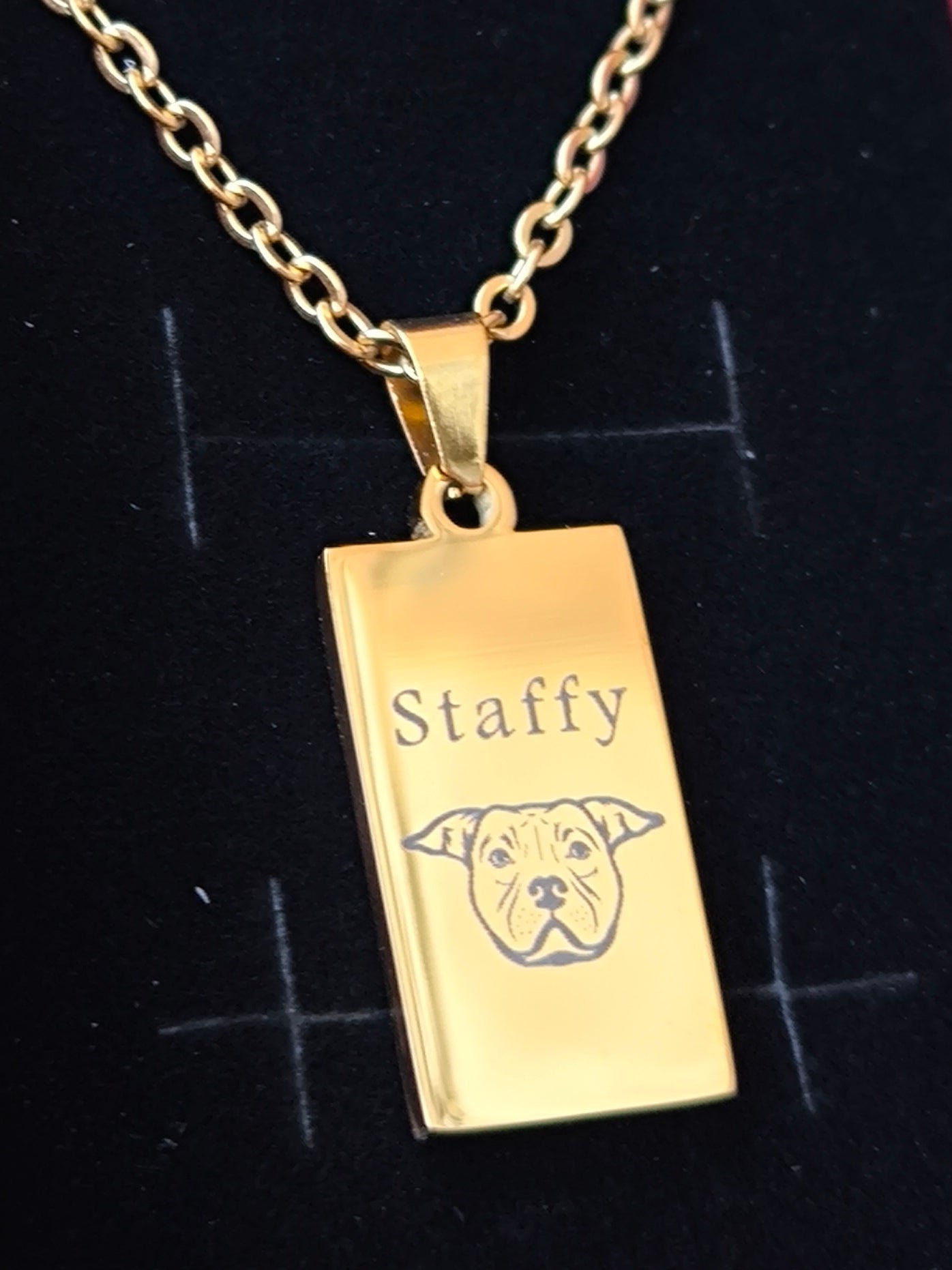 le pendentif lingot staffy