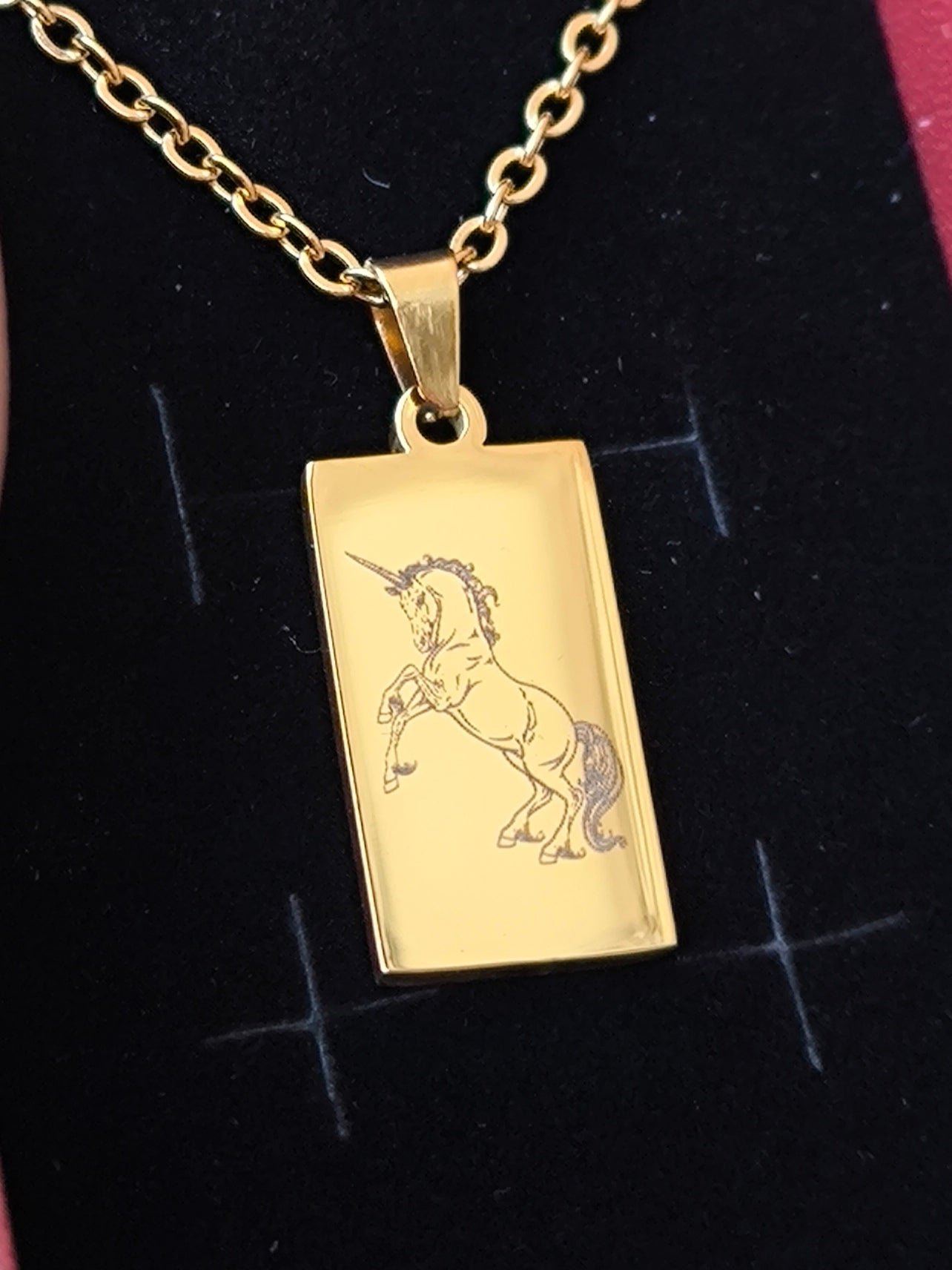 le pendentif lingot licorne