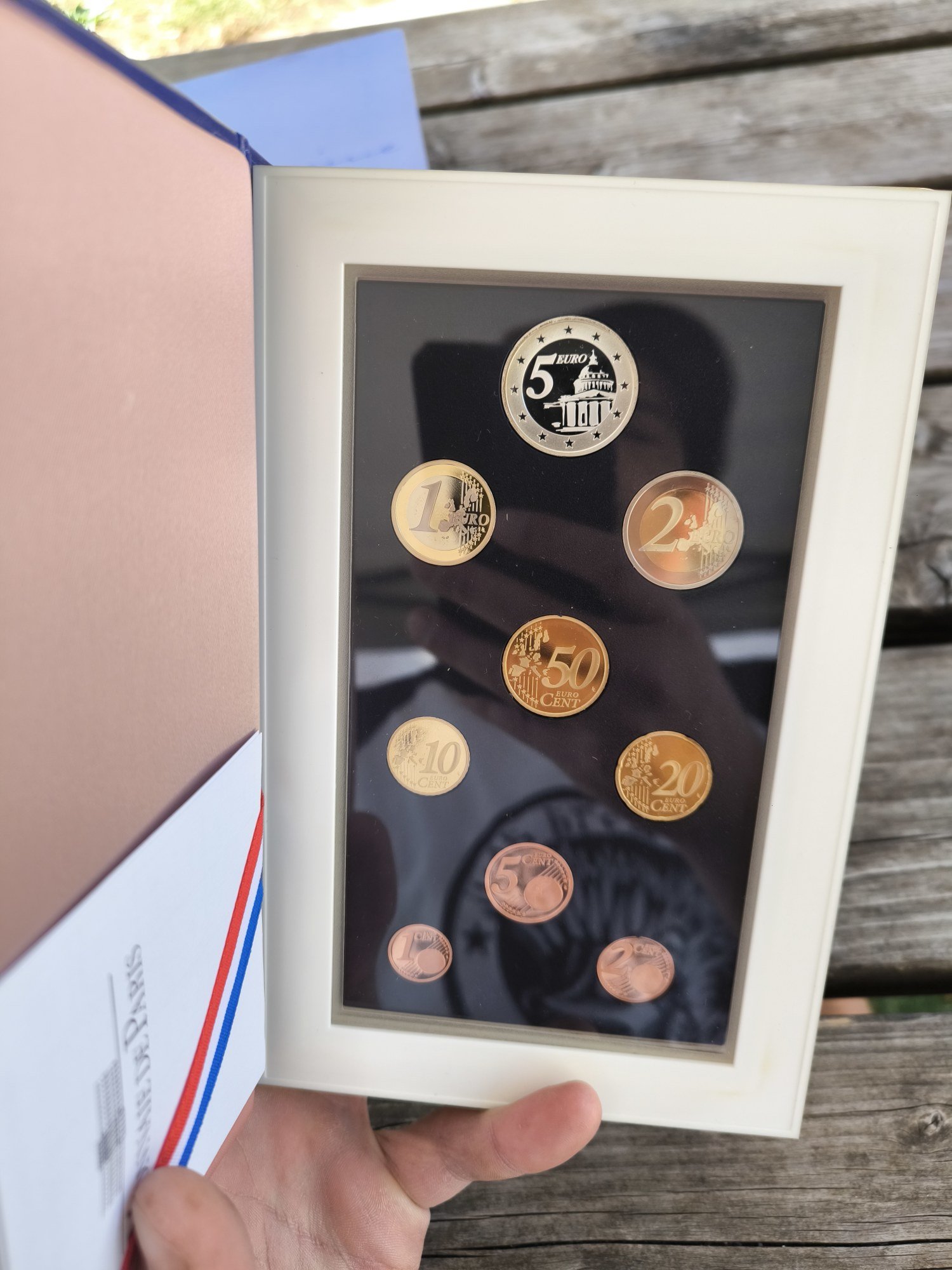 Coffret BE France 2004 — Série Euros Belle Épreuve avec Pièce 5 € Argent, Monnaie de Paris - Image 2