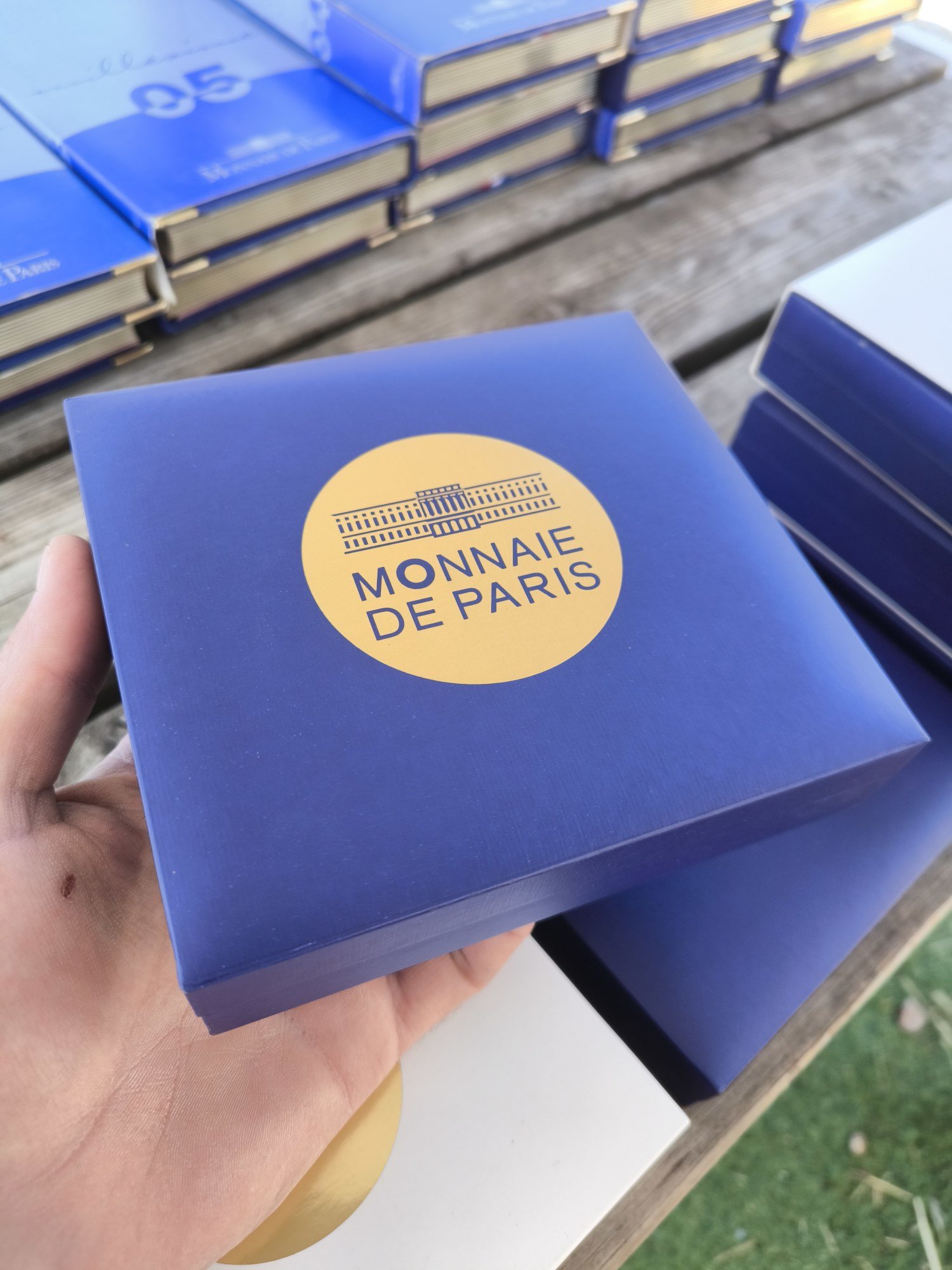 Coffret BE France 2014 — Série Euros Belle Épreuve avec 10 € Argent « Coq », Monnaie de Paris
