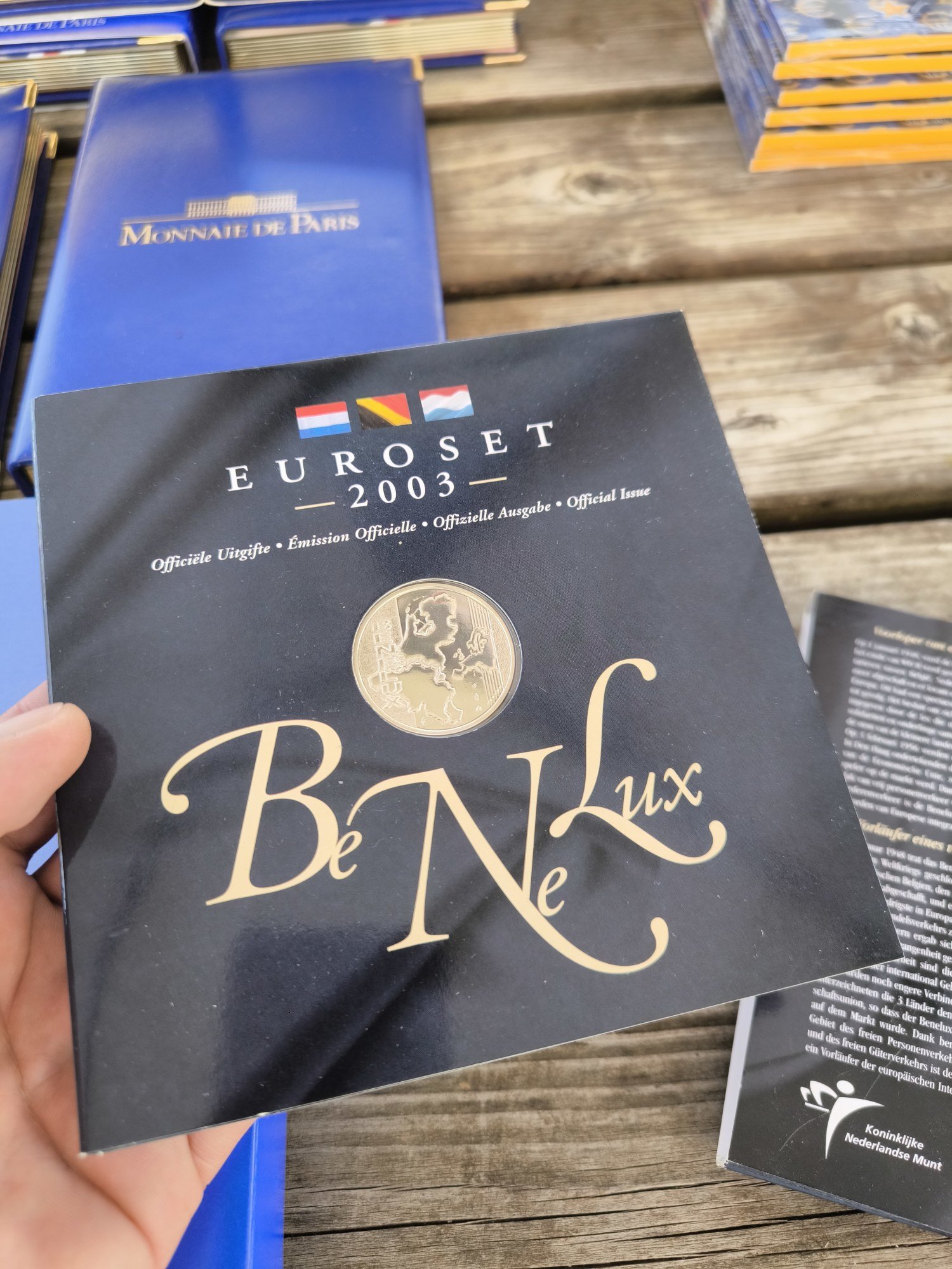 Coffret EUROSET BENELUX 2003 — Édition Officielle Commémorative Belgique / Pays-Bas / Luxembourg - Image 3