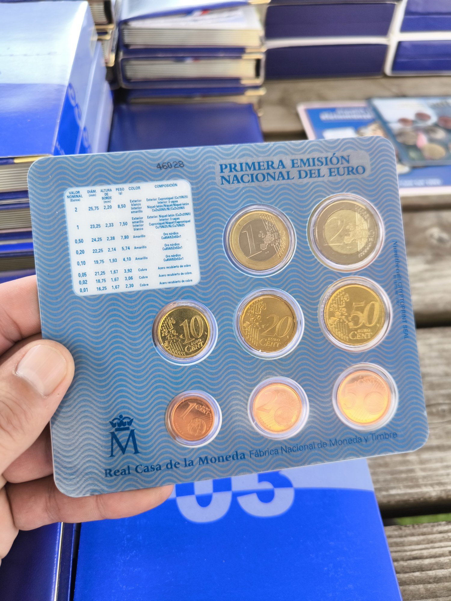Coffret Espagne 2002 — Primera Emisión Nacional del Euro, Real Casa de la Moneda - Image 2