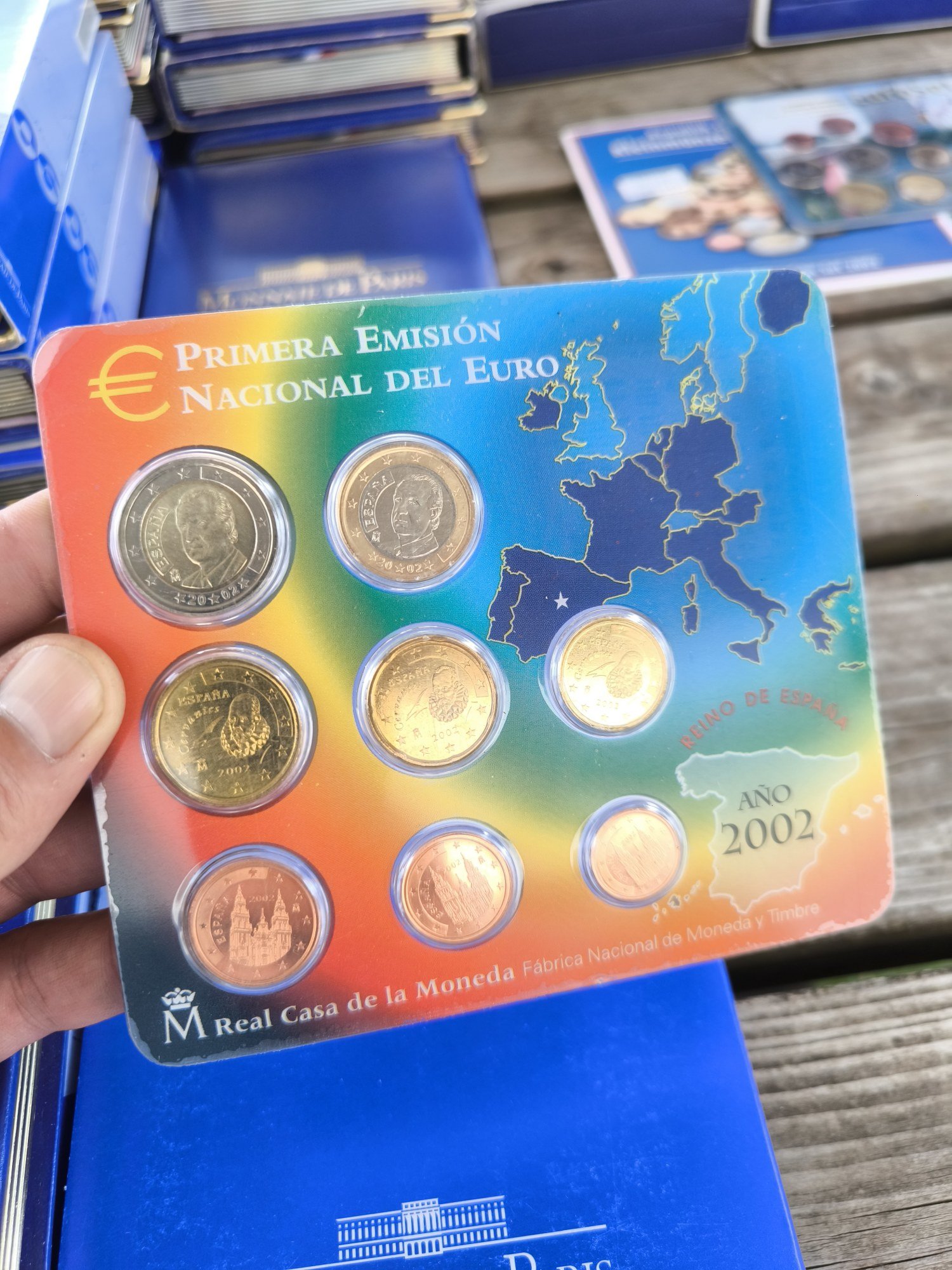 Coffret Espagne 2002 — Primera Emisión Nacional del Euro, Real Casa de la Moneda
