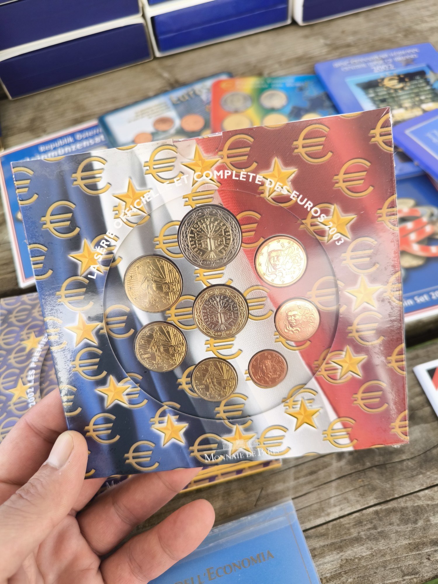 Coffret France 2003 — Série Officielle et Complète des Euros, Monnaie de Paris