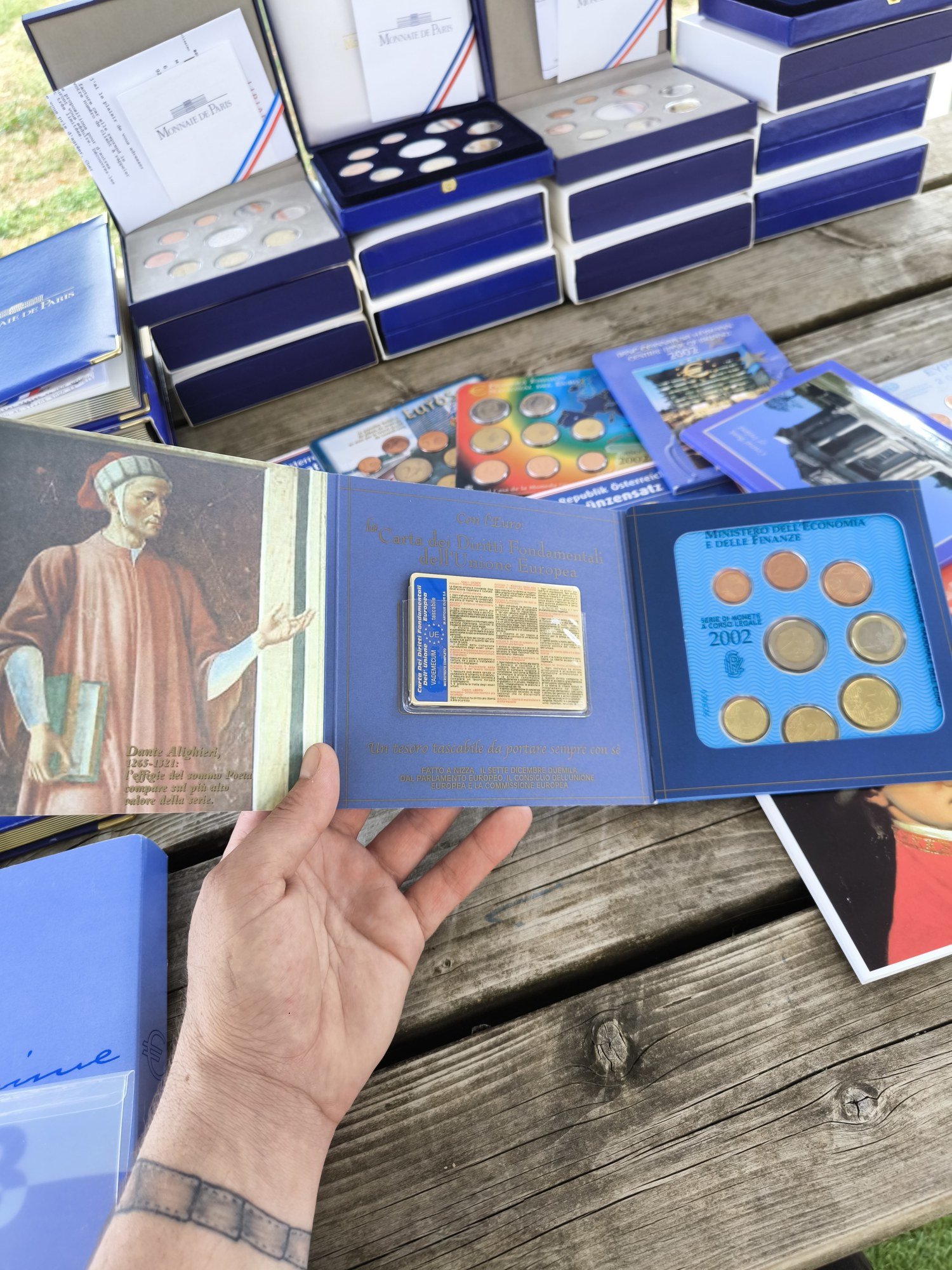 Coffret Italie 2002 — Prima Emissione Nazionale dell'Euro, Ministero dell'Economia