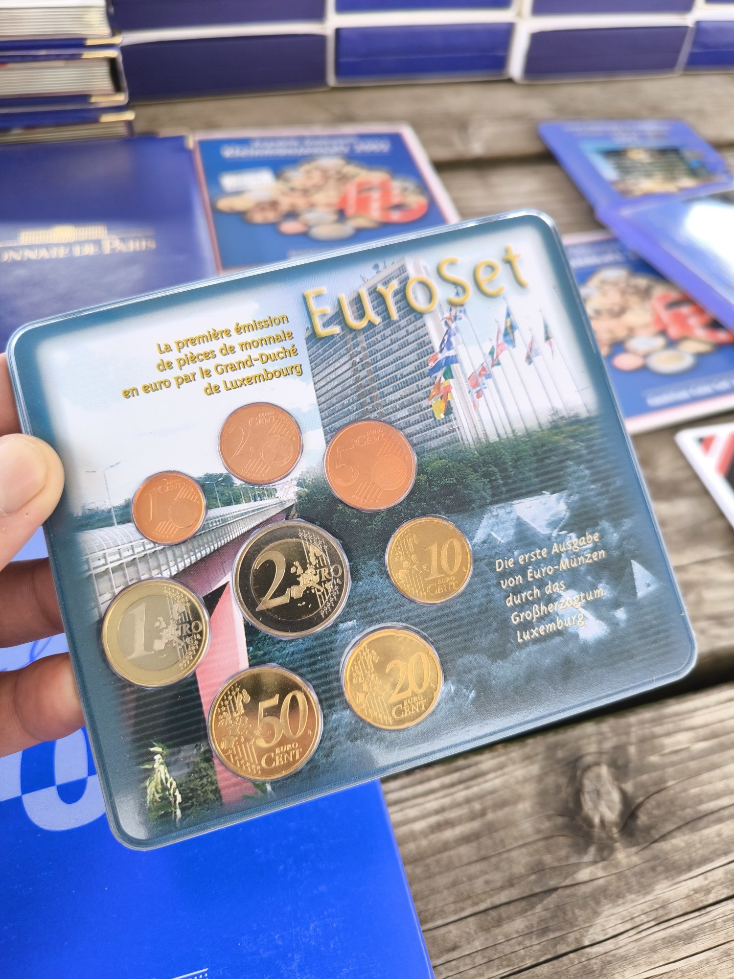 Coffret Luxembourg 2002 — EuroSet, Première Émission de l'Euro au Grand-Duché