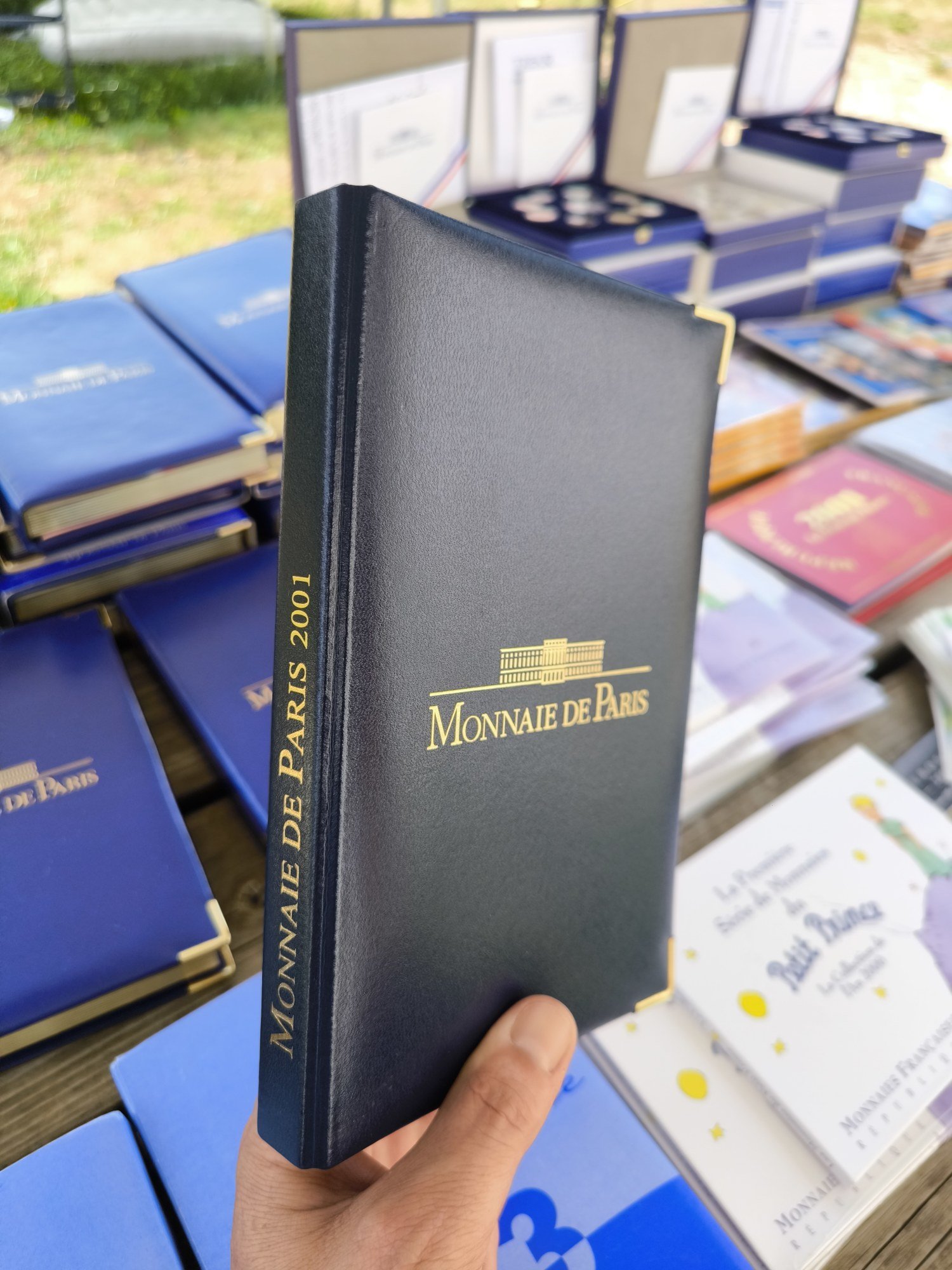 Coffret Belle Épreuve Monnaie de Paris 2001 — Écrin Cuir, Série Complète