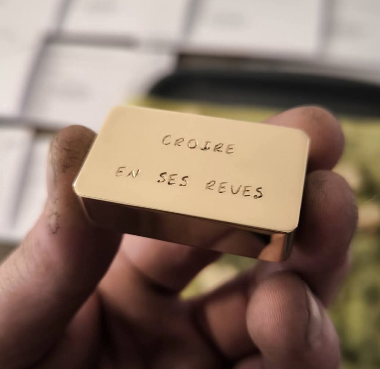 Le Lingot de 75 grammes en or nordique avec écrin cadre 3D - Image 3