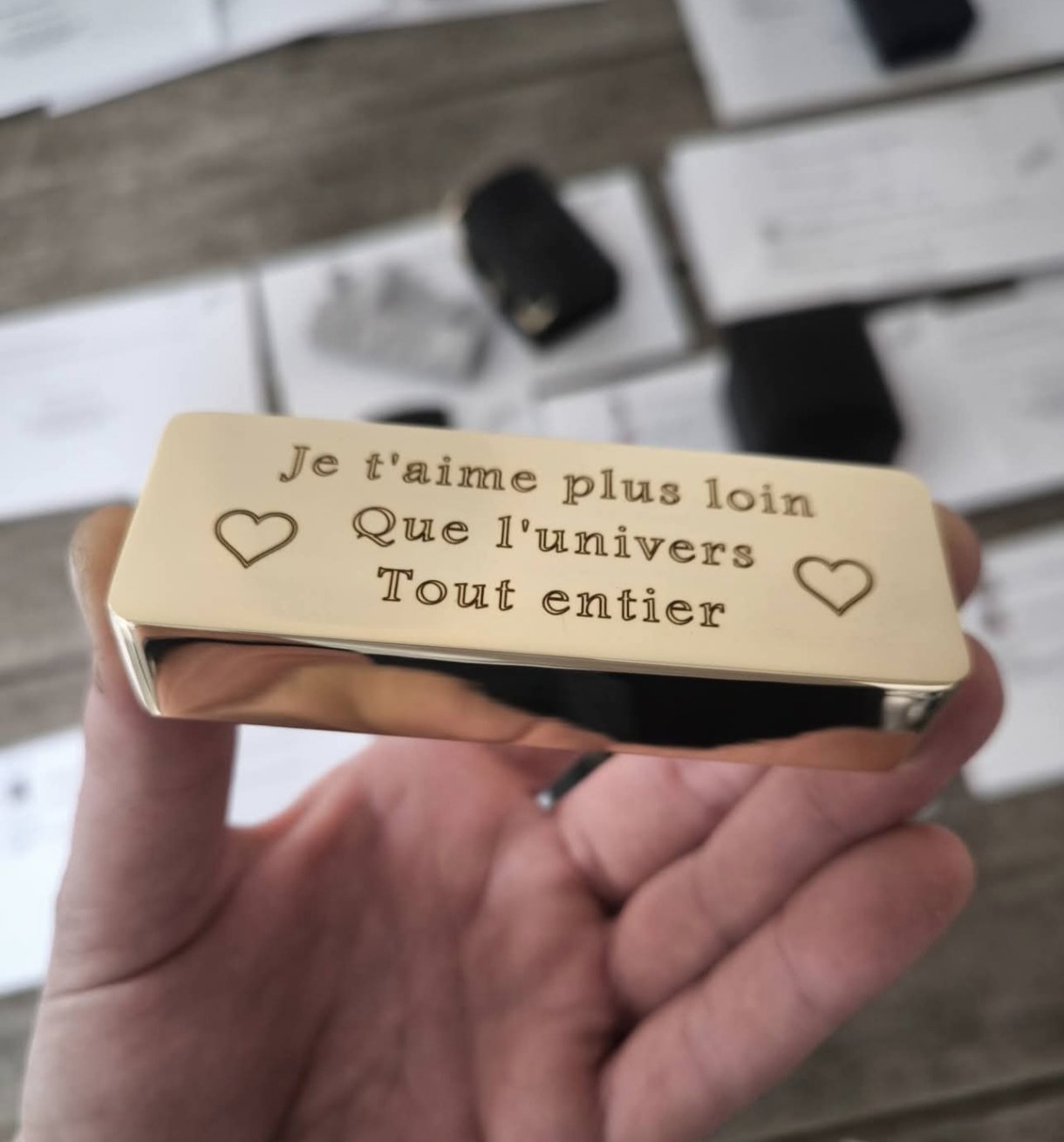 Le lingot de 500 g à personnaliser au laser - Image 7