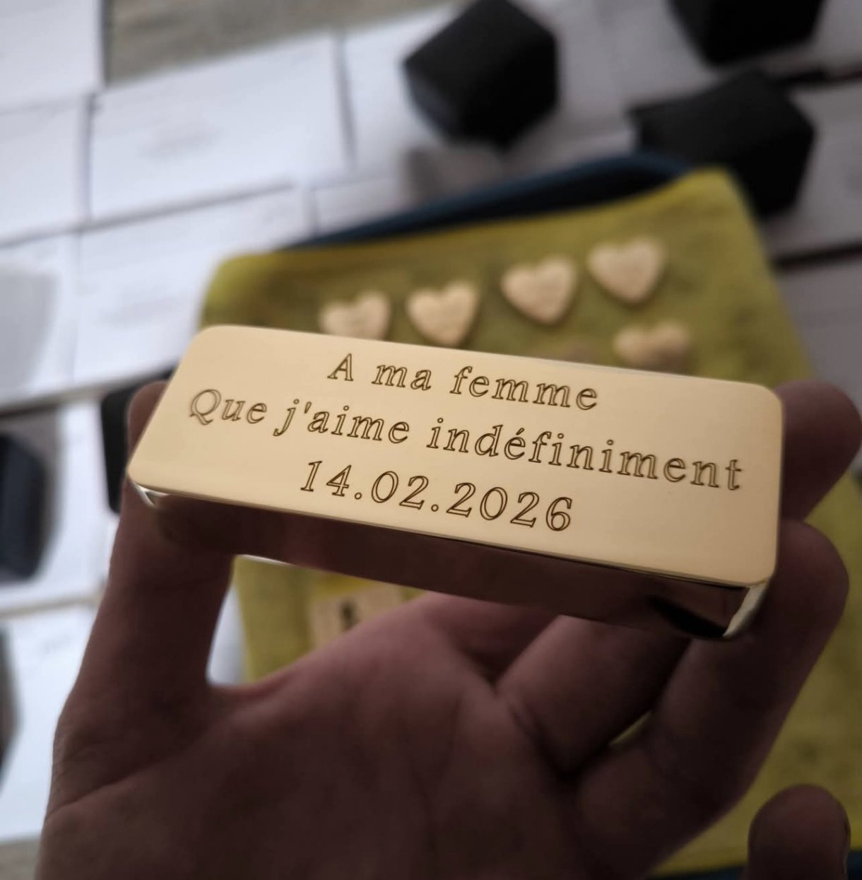 Le lingot de 500 g à personnaliser au laser - Image 8
