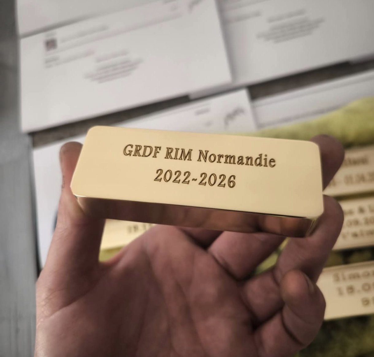 Le lingot de 500 g à personnaliser au laser - Image 9