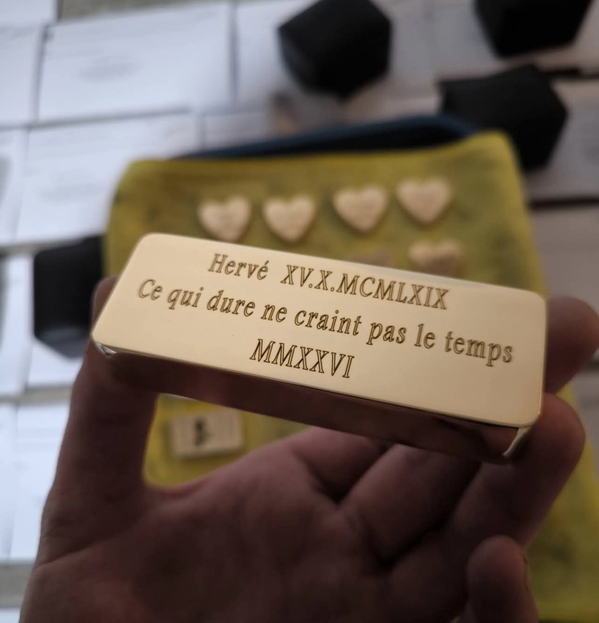 Le lingot de 500 g à personnaliser au laser - Image 10