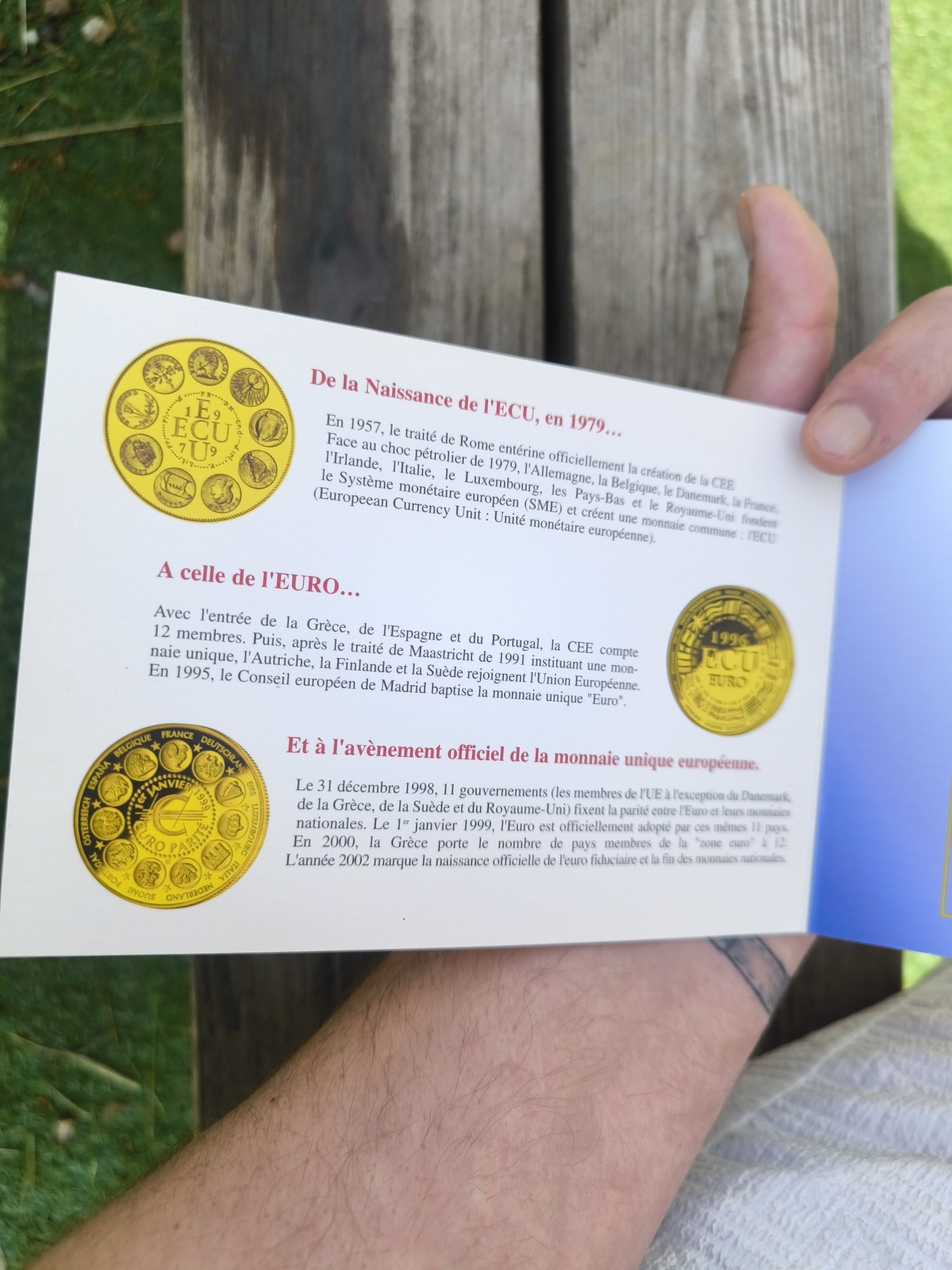 Coffret BU 2002 « La Première Année de l'Euro » – Édition Limitée Numérotée - Image 3