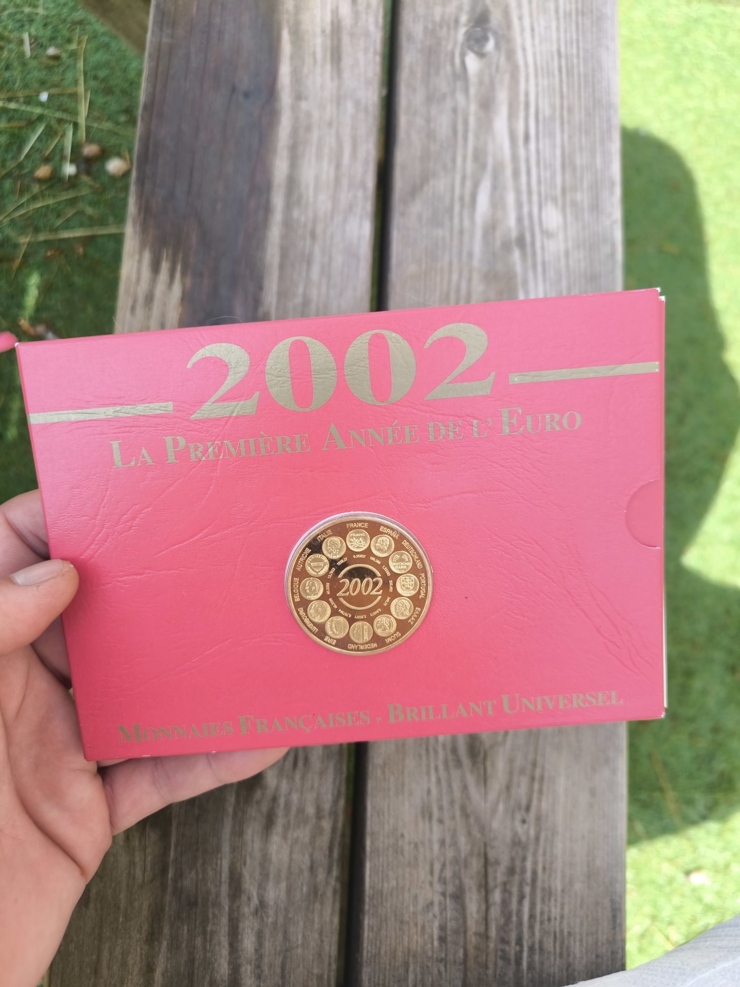 Coffret BU 2002 « La Première Année de l'Euro » – Édition Limitée Numérotée