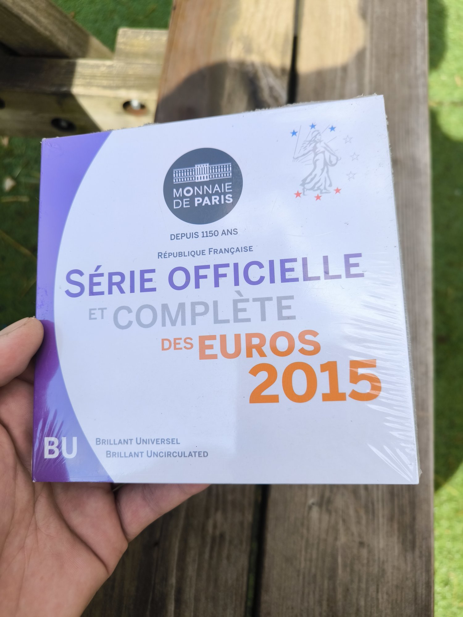 Coffret Officiel BU 2015 Monnaie de Paris – Série Complète Euros (Scellé d'origine)