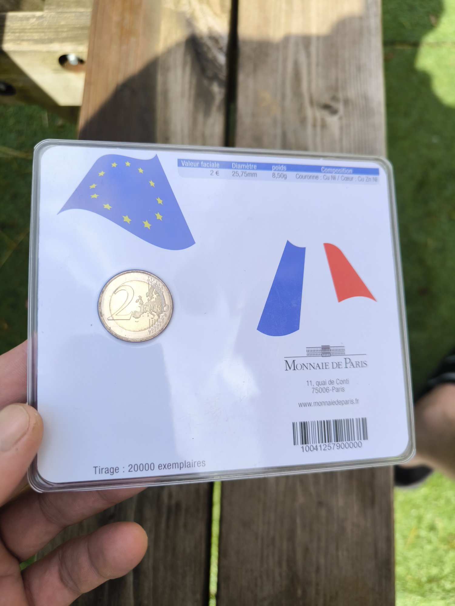 Coincard Officiel 2€ BU 2009 – 10ème Anniversaire de l'UEM (Tirage Limité) - Image 2