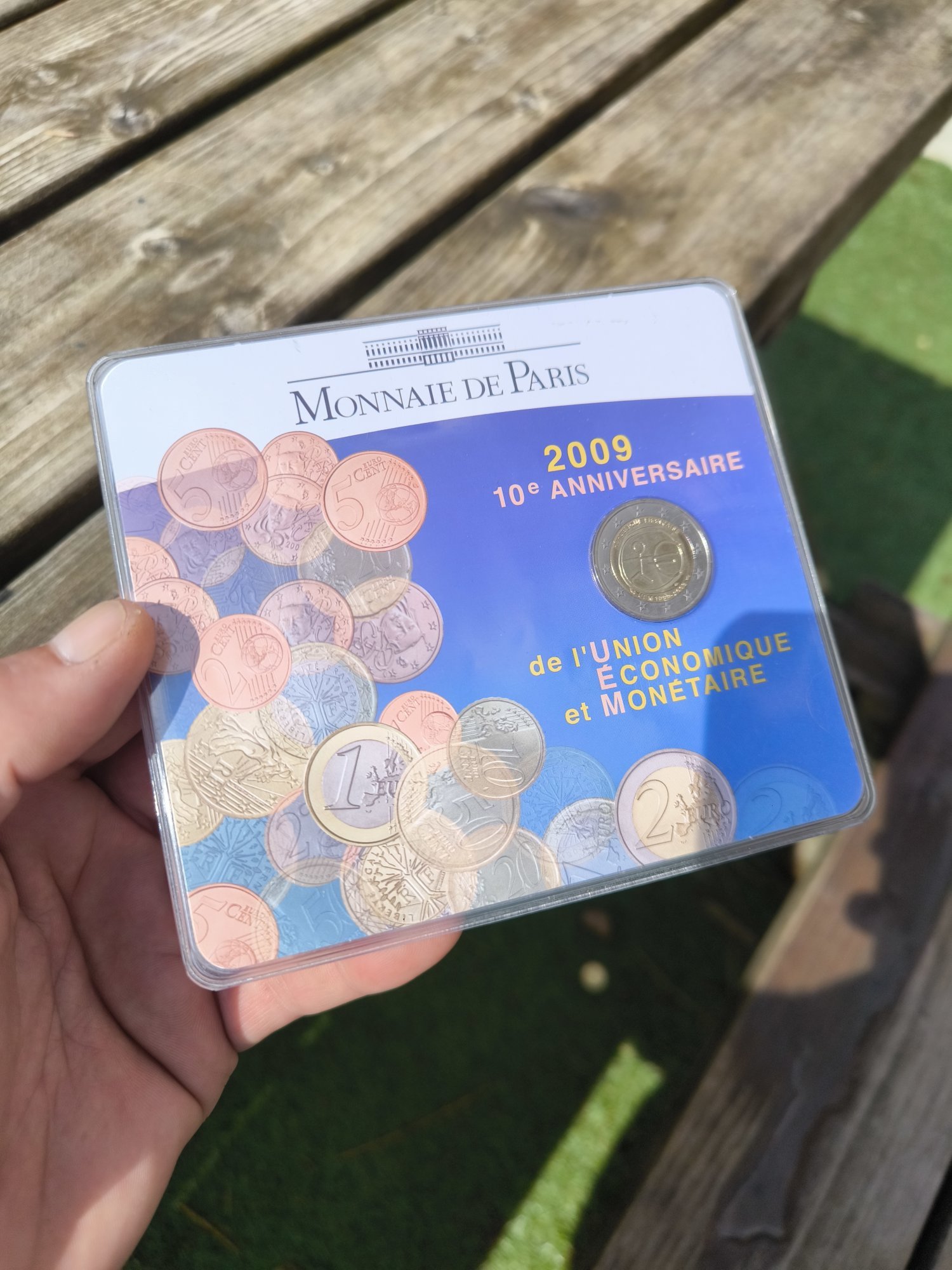 Coincard Officiel 2€ BU 2009 – 10ème Anniversaire de l'UEM (Tirage Limité)