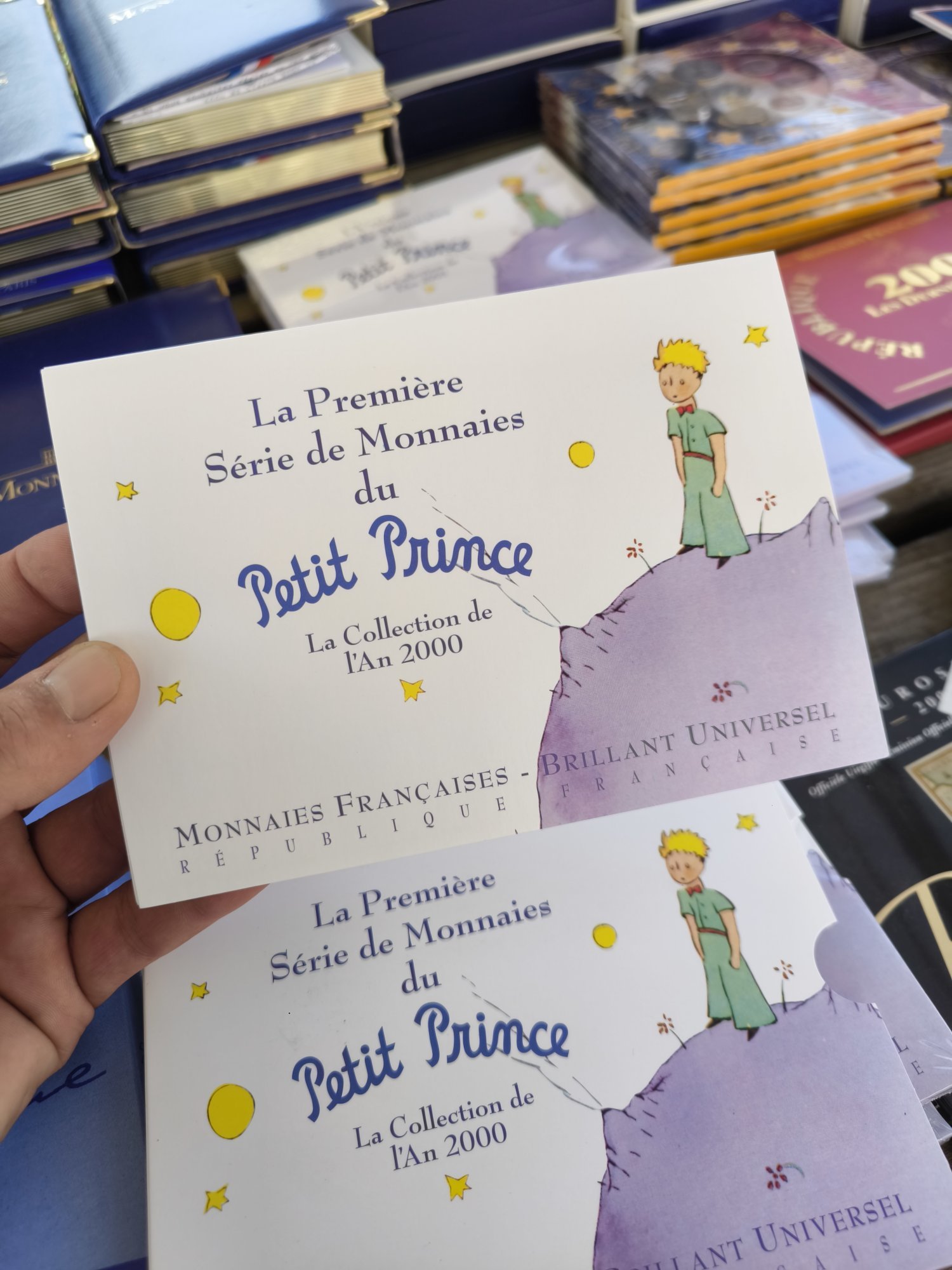 Coffret Officiel BU 2000 Monnaie de Paris – "Le Petit Prince" (Première Série - Version Vierge)